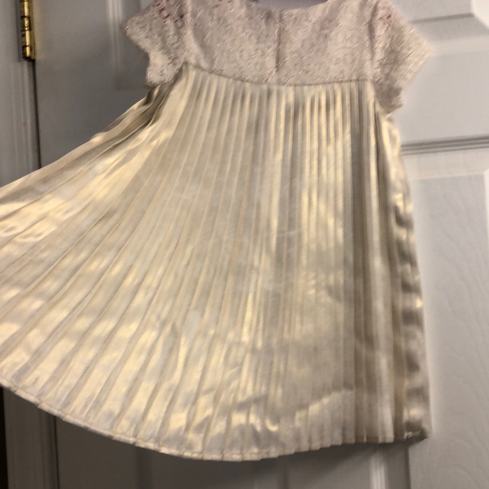 Little girl’s pleated dress 3t - Picture 3 of 5